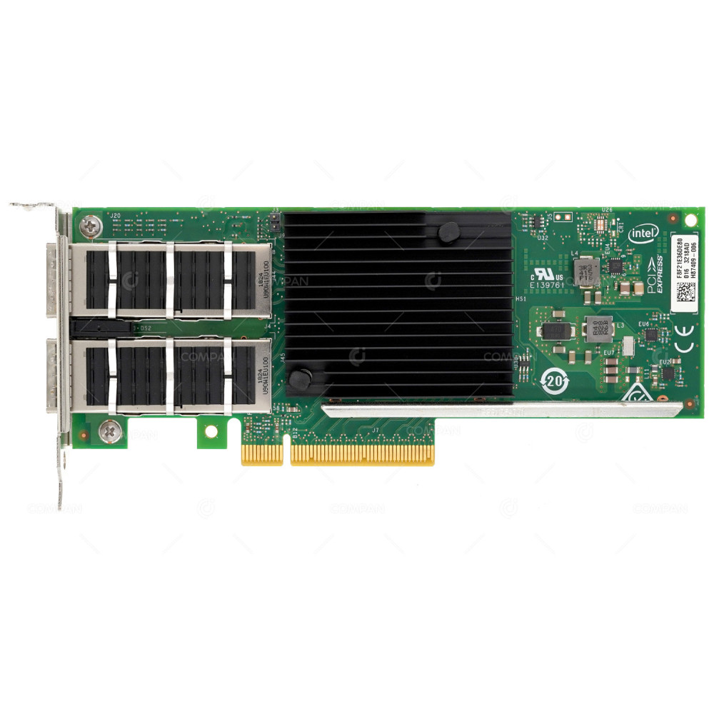 8DKFV LP  DELL 40G DUAL PORT QSFP+ NETWORK ADAPTER LOW PROFILE